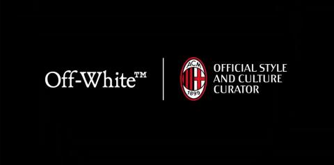 Off White cooperates with AC Milan Football Club